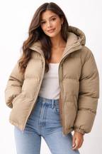 Lilah Chaqueta Acolchada para Mujer – Plumífero Ligero Elegante Invierno Chic
