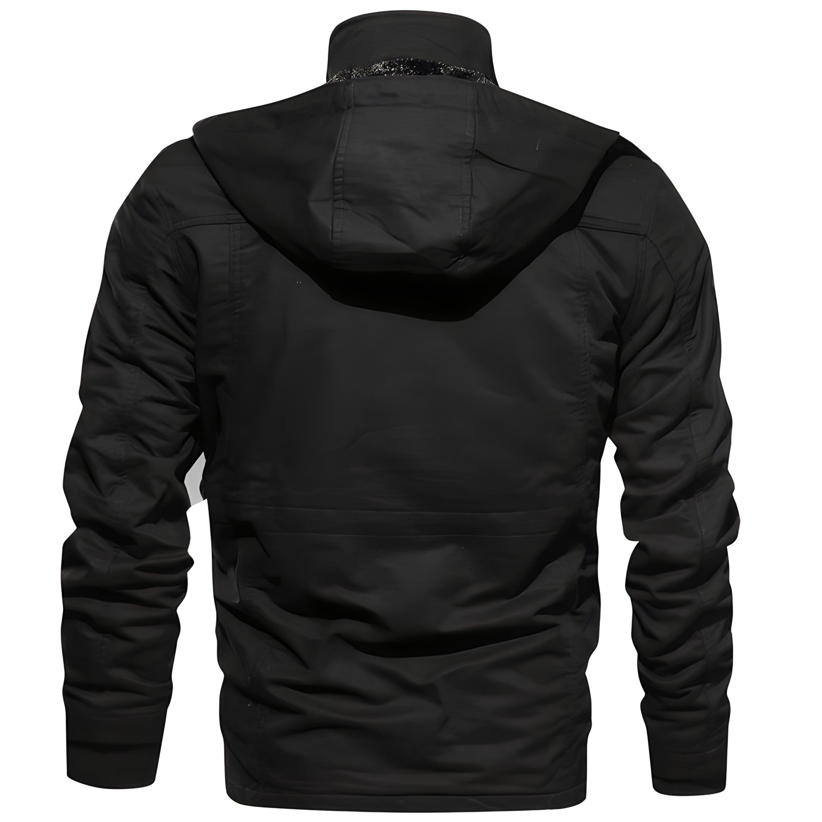Liam Chaqueta Militar Hombre – Abrigo Impermeable con Forro Polar y Cintura Ajustable