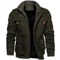 Liam Chaqueta Militar Hombre – Abrigo Impermeable con Forro Polar y Cintura Ajustable