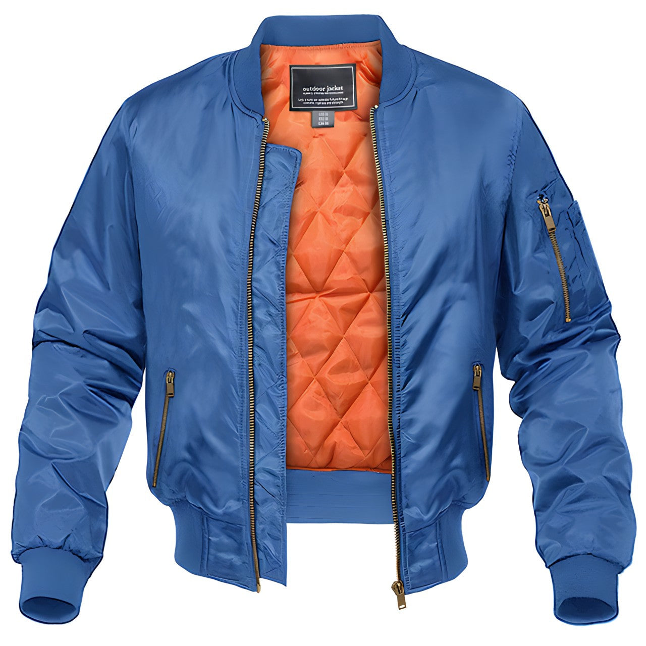 Marius Chaqueta Aviador para Hombre – Bomber Elegante Casual Estilo Piloto