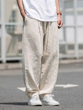 Liam Pantalón de Lino para Hombre – Pantalón Amplio Casual Elegante Verano