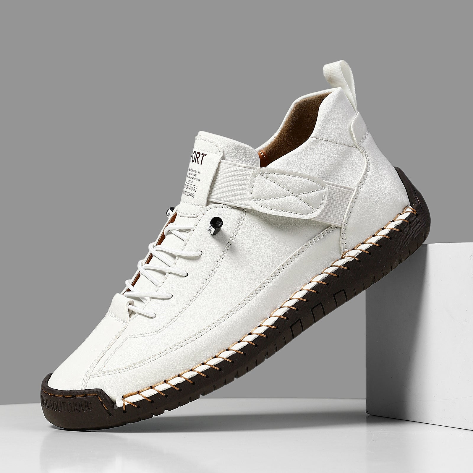 Eva Zapatillas Cómodas para Mujer – Sneakers Ergonómicas de Cuero Ligero