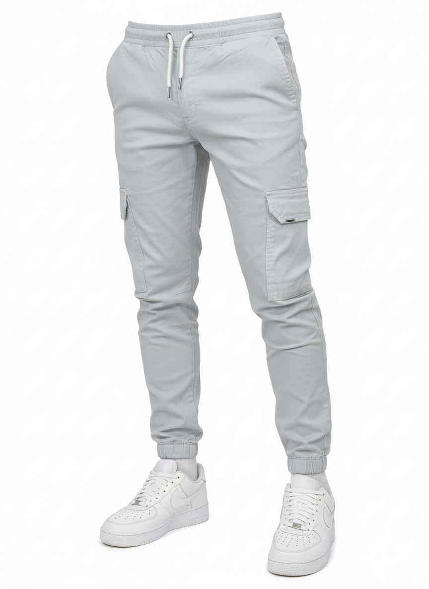 Mariano Pantalón Cargo para Hombre – Jogger Urbano Ajustado con Bolsillos