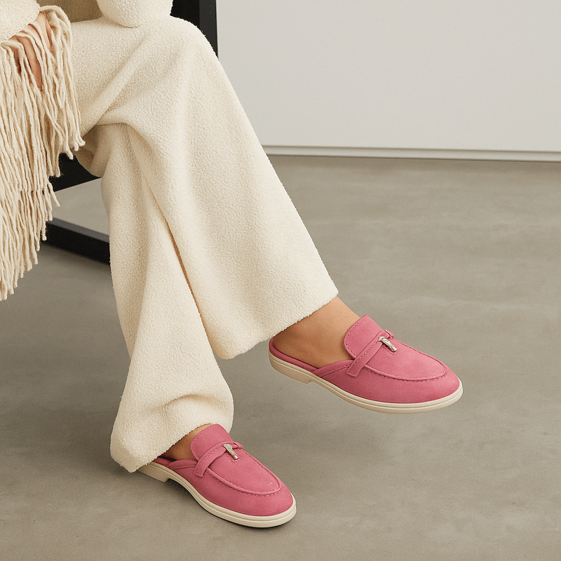 Emary Mules para Mujer – Zuecos Slip-On Elegantes Casual Chic Verano