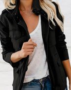 Nora Chaqueta para Mujer – Chaqueta Elegante Casual Chic con Bolsillos