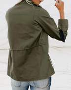Nora Chaqueta para Mujer – Chaqueta Elegante Casual Chic con Bolsillos
