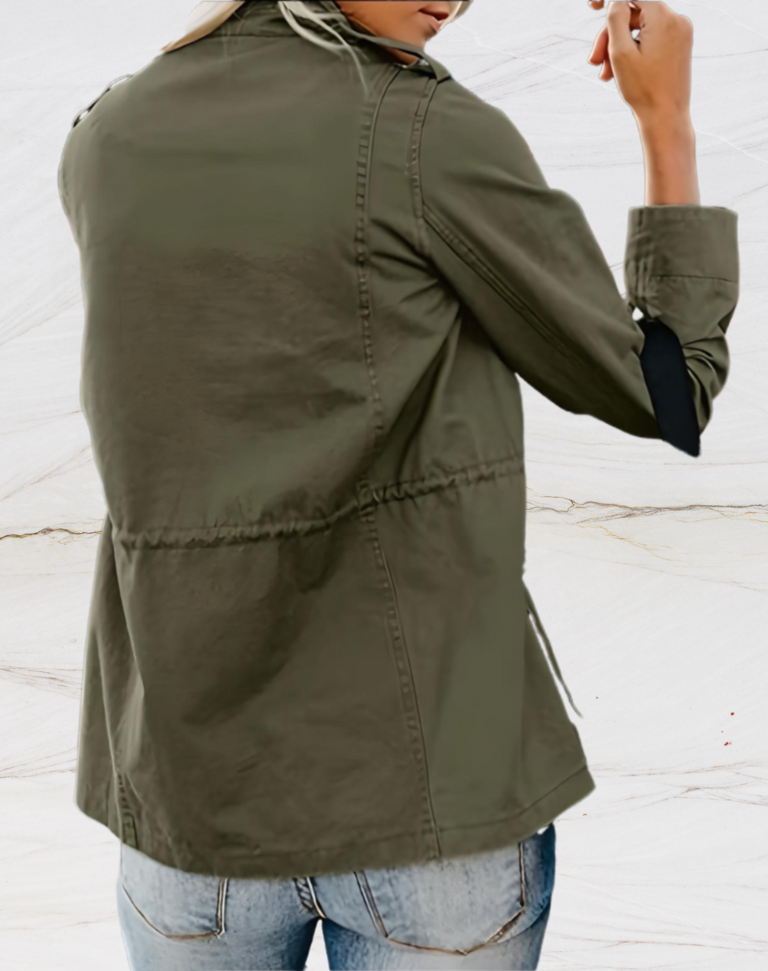Nora Chaqueta para Mujer – Chaqueta Elegante Casual Chic con Bolsillos