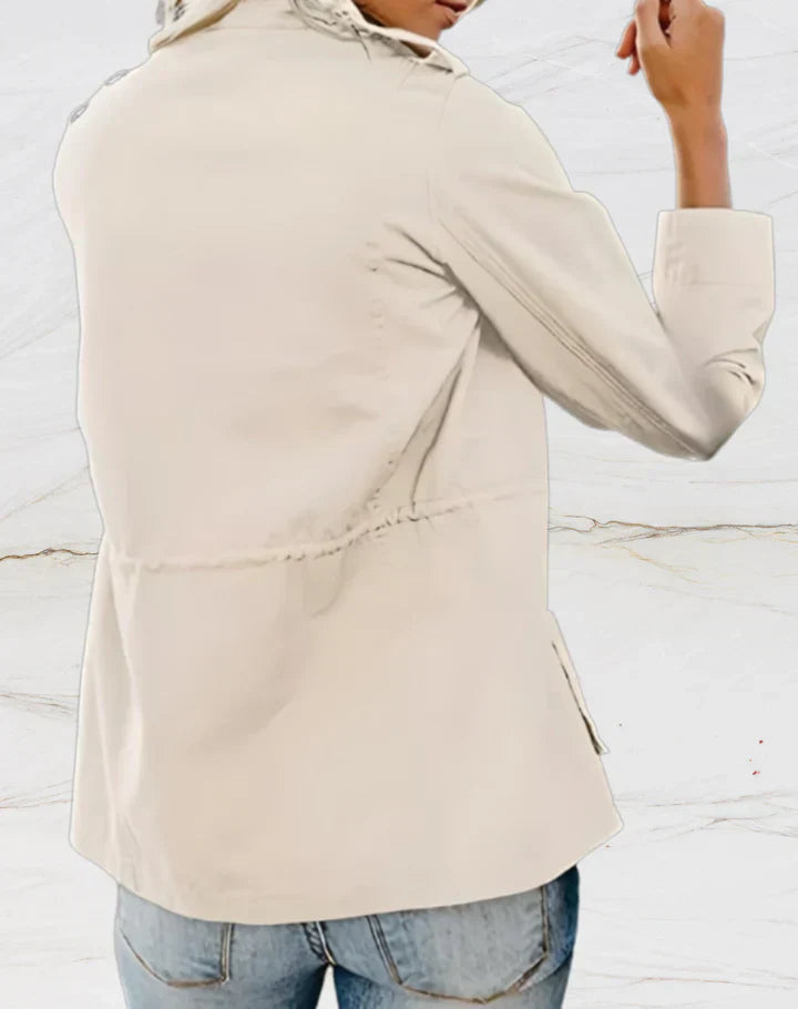 Nora Chaqueta para Mujer – Chaqueta Elegante Casual Chic con Bolsillos