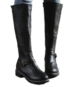 Nyla Botas de Cuero para Mujer – Botines Elegantes Cómodos Casual Chic