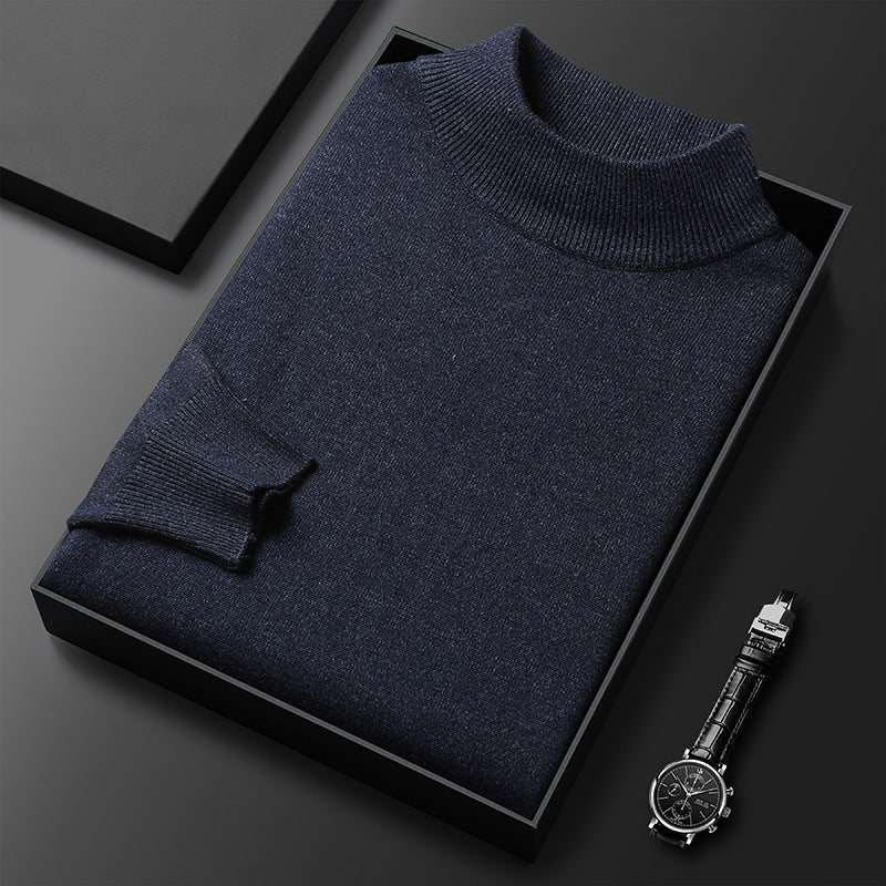 Ryan Jersey para Hombre – Suéter de Punto Elegante Cuello Alto Chic