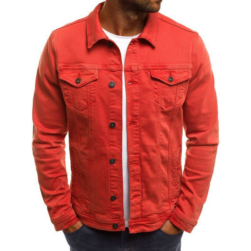 Ethan Chaqueta Vaquera para Hombre – Veste Denim Casual Urbana Moderna