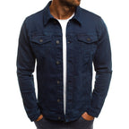 Ethan Chaqueta Vaquera para Hombre – Veste Denim Casual Urbana Moderna