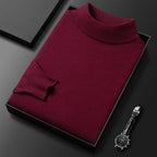 Ryan Jersey para Hombre – Suéter de Punto Elegante Cuello Alto Chic
