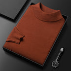 Ryan Jersey para Hombre – Suéter de Punto Elegante Cuello Alto Chic