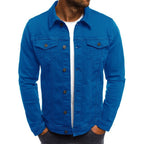 Ethan Chaqueta Vaquera para Hombre – Veste Denim Casual Urbana Moderna