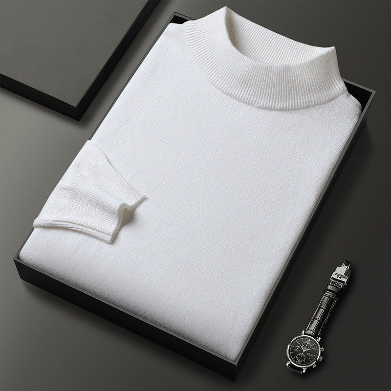 Ryan Jersey para Hombre – Suéter de Punto Elegante Cuello Alto Chic