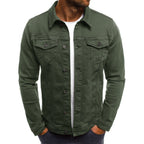 Ethan Chaqueta Vaquera para Hombre – Veste Denim Casual Urbana Moderna