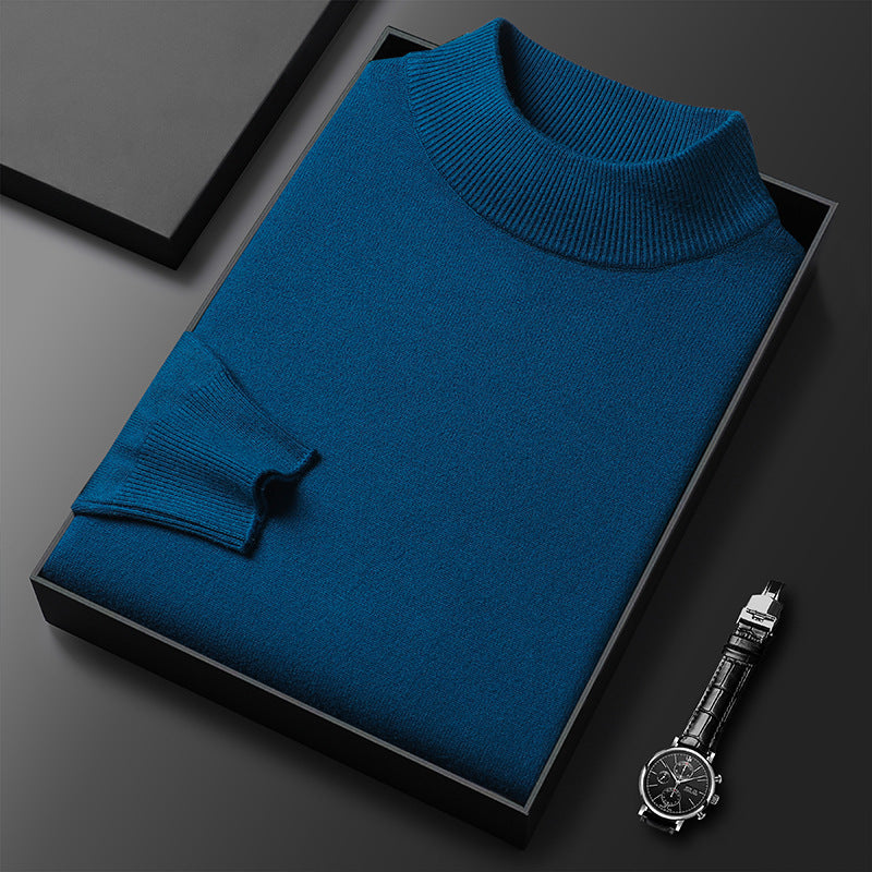 Ryan Jersey para Hombre – Suéter de Punto Elegante Cuello Alto Chic