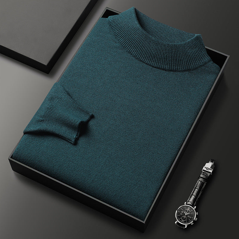Ryan Jersey para Hombre – Suéter de Punto Elegante Cuello Alto Chic