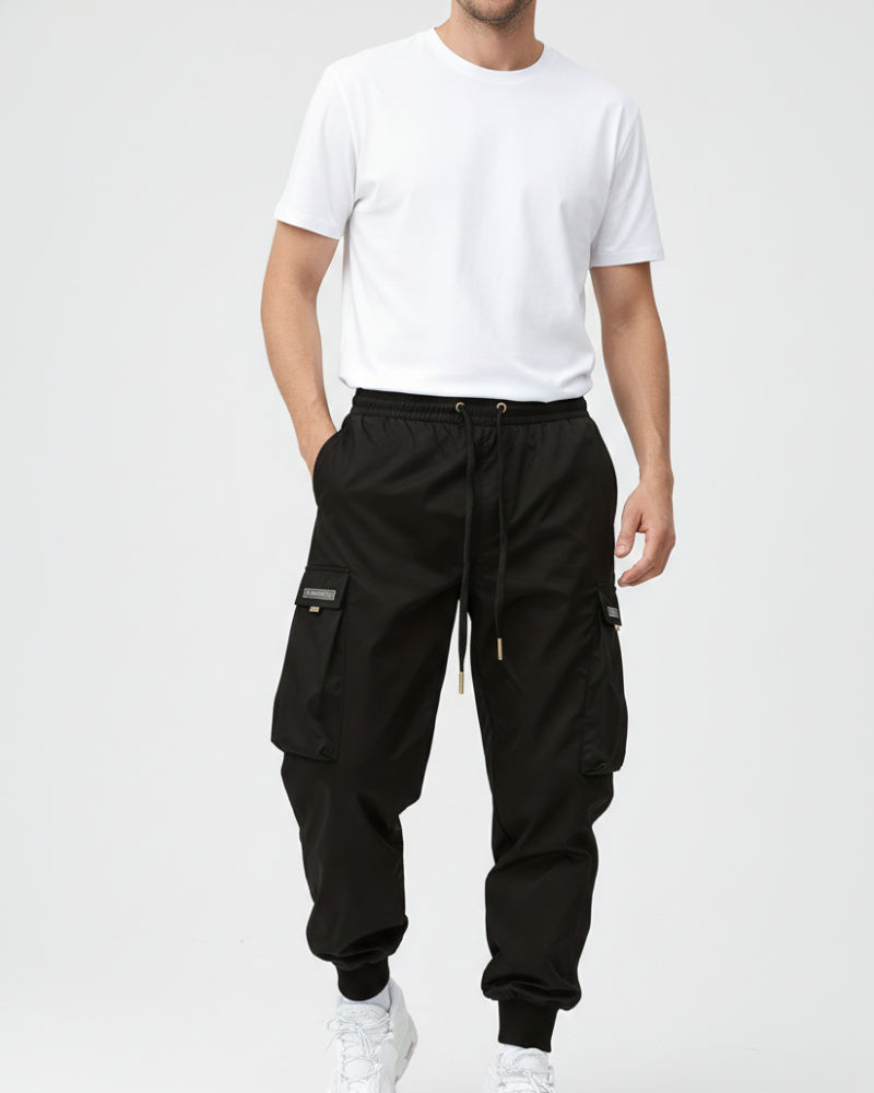 Davis Jogger Cargo para Hombre – Pantalón Deportivo Casual Urbano Moderno