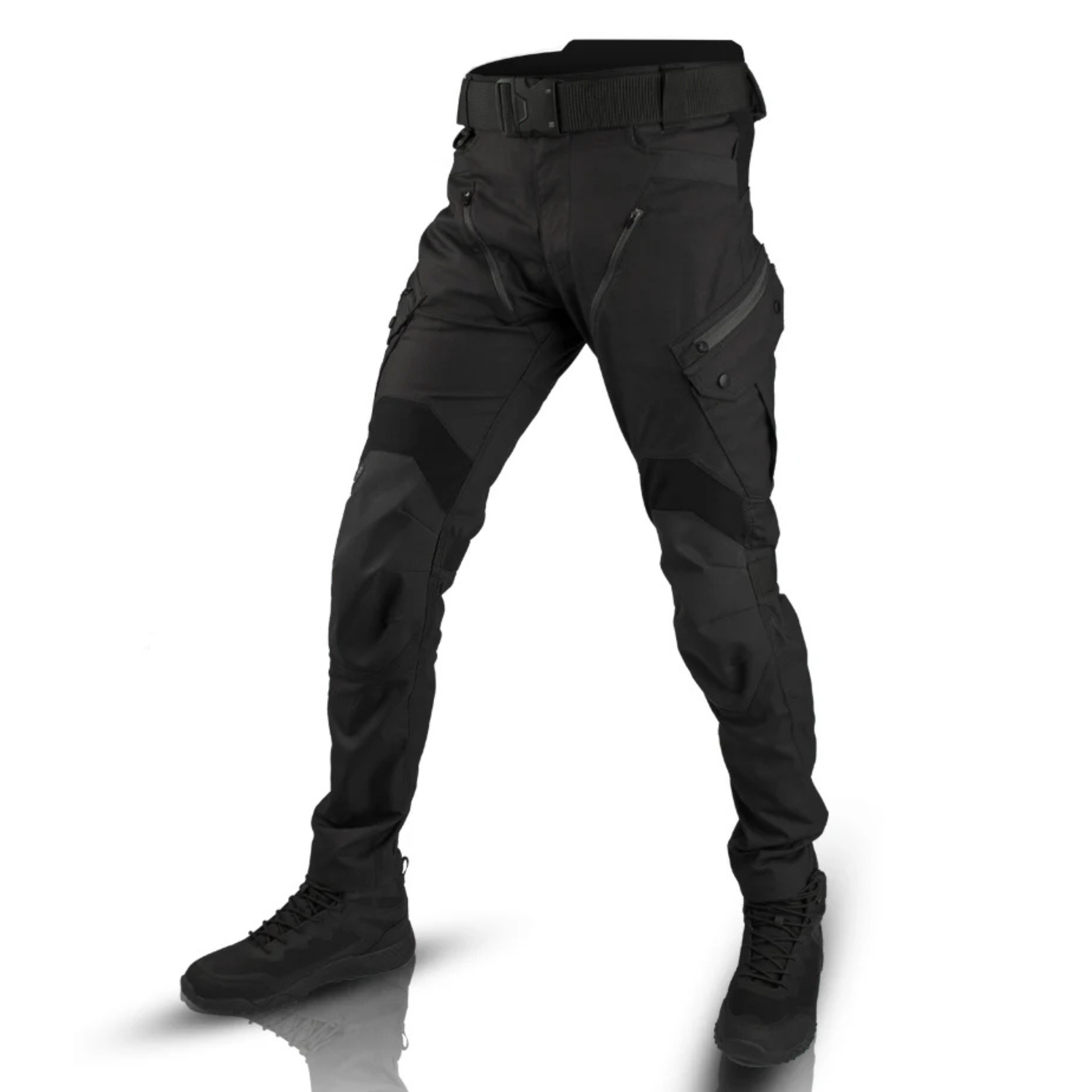 Andrew Pantalón Cargo para Hombre – Pantalón Resistente Multi Bolsillos Casual