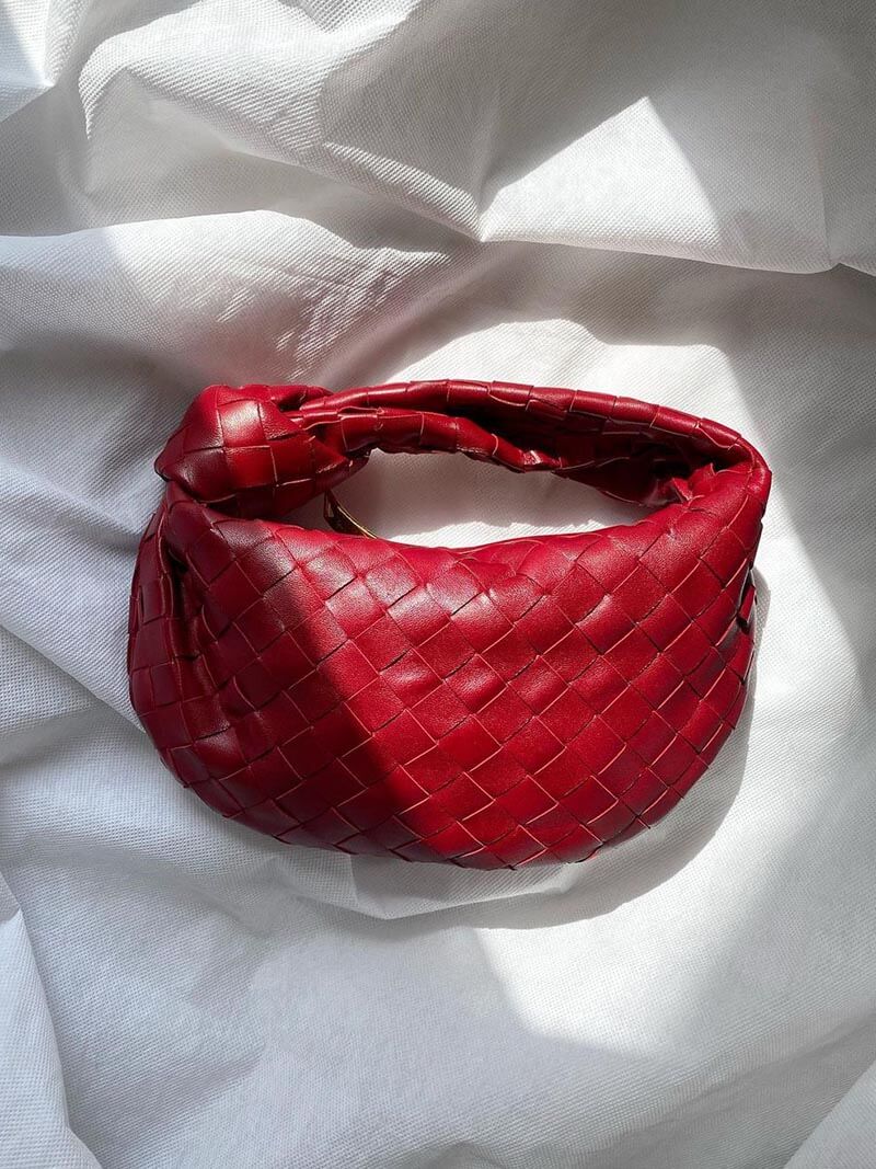 Soera Bolso Mini Trenzado para Mujer – Bolso Elegante Artesanal Casual Chic