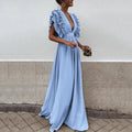 Marthe Vestido Maxi de Fiesta para Mujer – Vestido Elegante Gala Ceremonia