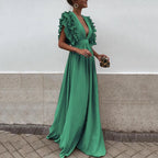 Marthe Vestido Maxi de Fiesta para Mujer – Vestido Elegante Gala Ceremonia