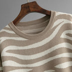 Delaney Conjunto de Cachemira para Mujer – Set Zebra Elegante y Suave Chic