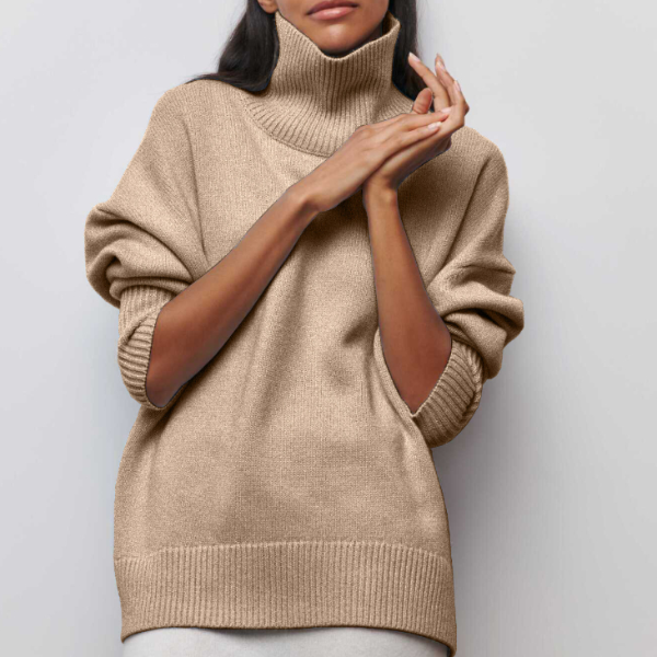 Camille Jersey de Punto para Mujer – Suéter Elegante Suave Casual Chic
