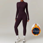 Eya Mono de Invierno para Mujer – Enterizo Polar Cálido Deportivo y Cómodo