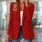 Claire Blazer de Cachemir para Mujer – Chaqueta Elegante y Sofisticada Premium