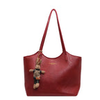 Emma Rustic Edge Tote – Bolso Tote Vintage de Cuero Vegano Elegante