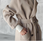 Isabelle Abrigo Largo de Lana para Mujer – Chaqueta Elegante y Cálida Premium