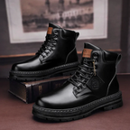 Marlon Botas con Cordones para Hombre – Botines Cómodos Antideslizantes