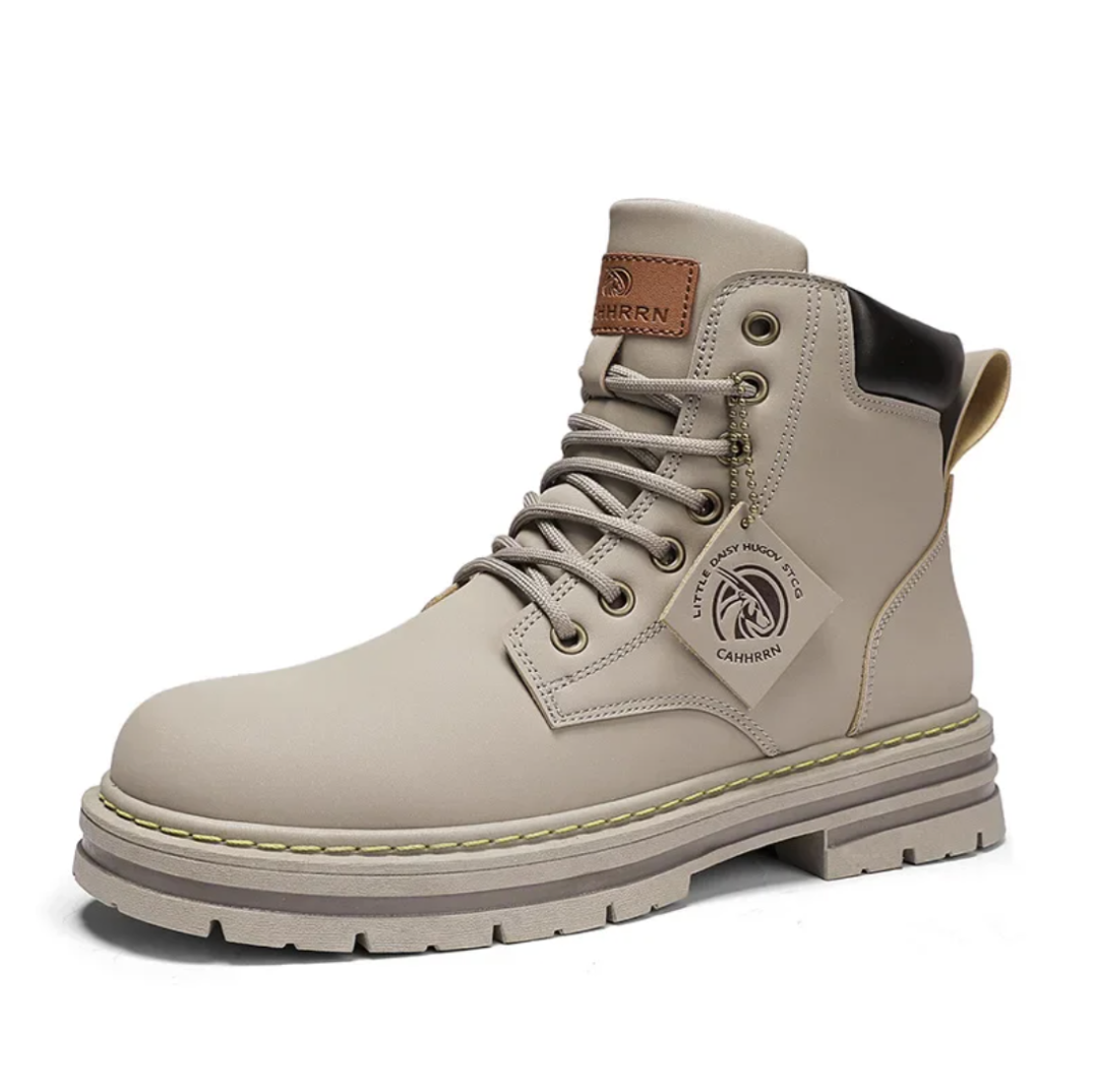 Marlon Botas con Cordones para Hombre – Botines Cómodos Antideslizantes