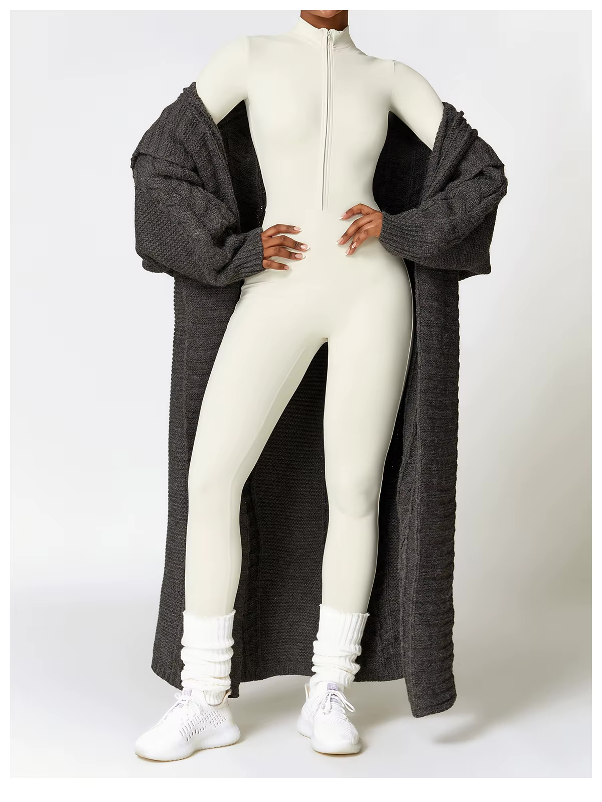 Eya Mono de Invierno para Mujer – Enterizo Polar Cálido Deportivo y Cómodo
