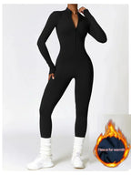 Eya Mono de Invierno para Mujer – Enterizo Polar Cálido Deportivo y Cómodo