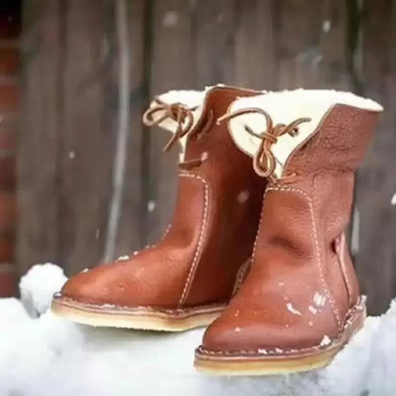 Sophie Botas de Invierno para Mujer – Botines Cálidos con Forro Polar Chic