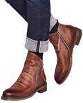 Daniel Botines para Hombre – Botas Elegantes con Cremallera Casual Chic