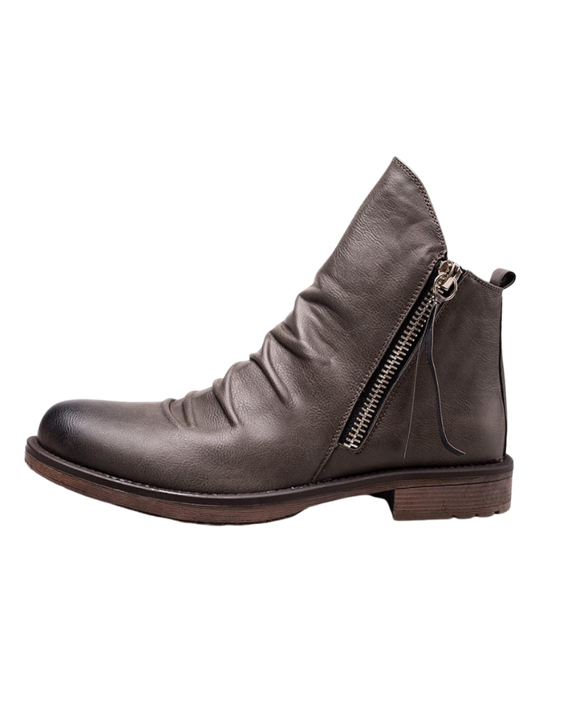 Daniel Botines para Hombre – Botas Elegantes con Cremallera Casual Chic