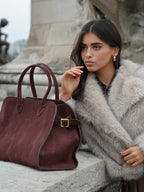 Celine Bolso Bandolera para Mujer – Bolso de Cuero Elegante Casual Chic