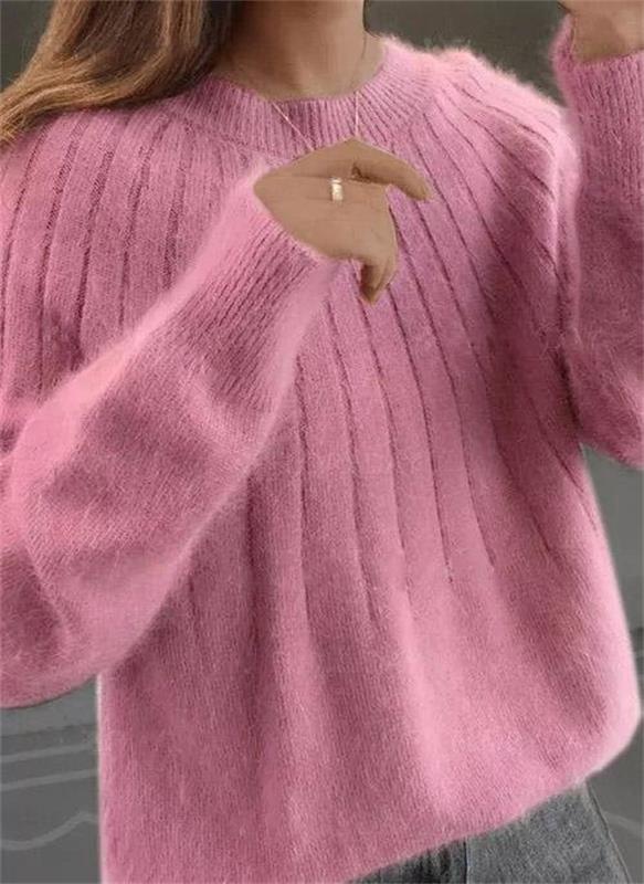 Claire Jersey de Cachemir Mujer – Suéter Elegante 100% Cachemir Suave y Cálido
