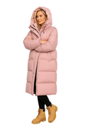 Laura Abrigo Puffer Largo para Mujer – Chaqueta Oversize Invierno Chic Cálida