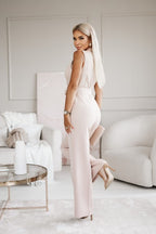 Giuliana Mono Elegante para Mujer – Enterizo Sin Mangas Chic Moderno