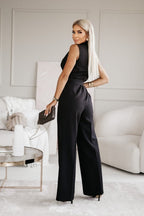 Giuliana Mono Elegante para Mujer – Enterizo Sin Mangas Chic Moderno