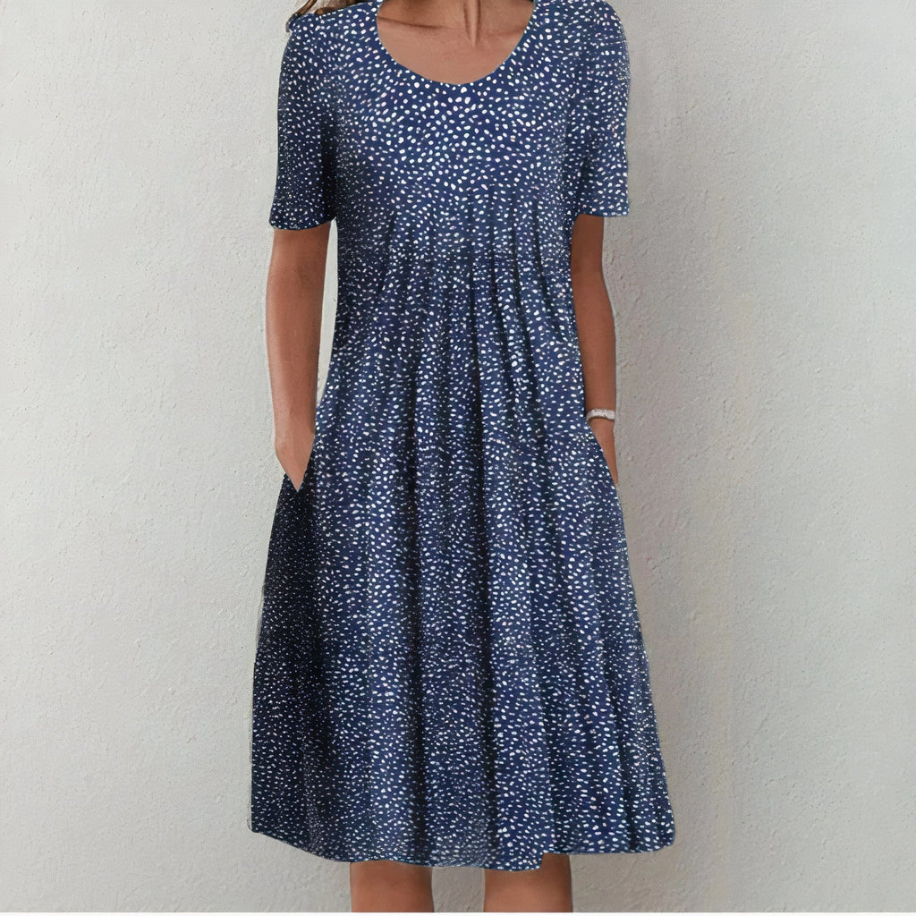 Ulla Vestido de Verano para Mujer – Vestido de Algodón Elegante y Fresco Chic
