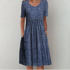 Ulla Vestido de Verano para Mujer – Vestido de Algodón Elegante y Fresco Chic