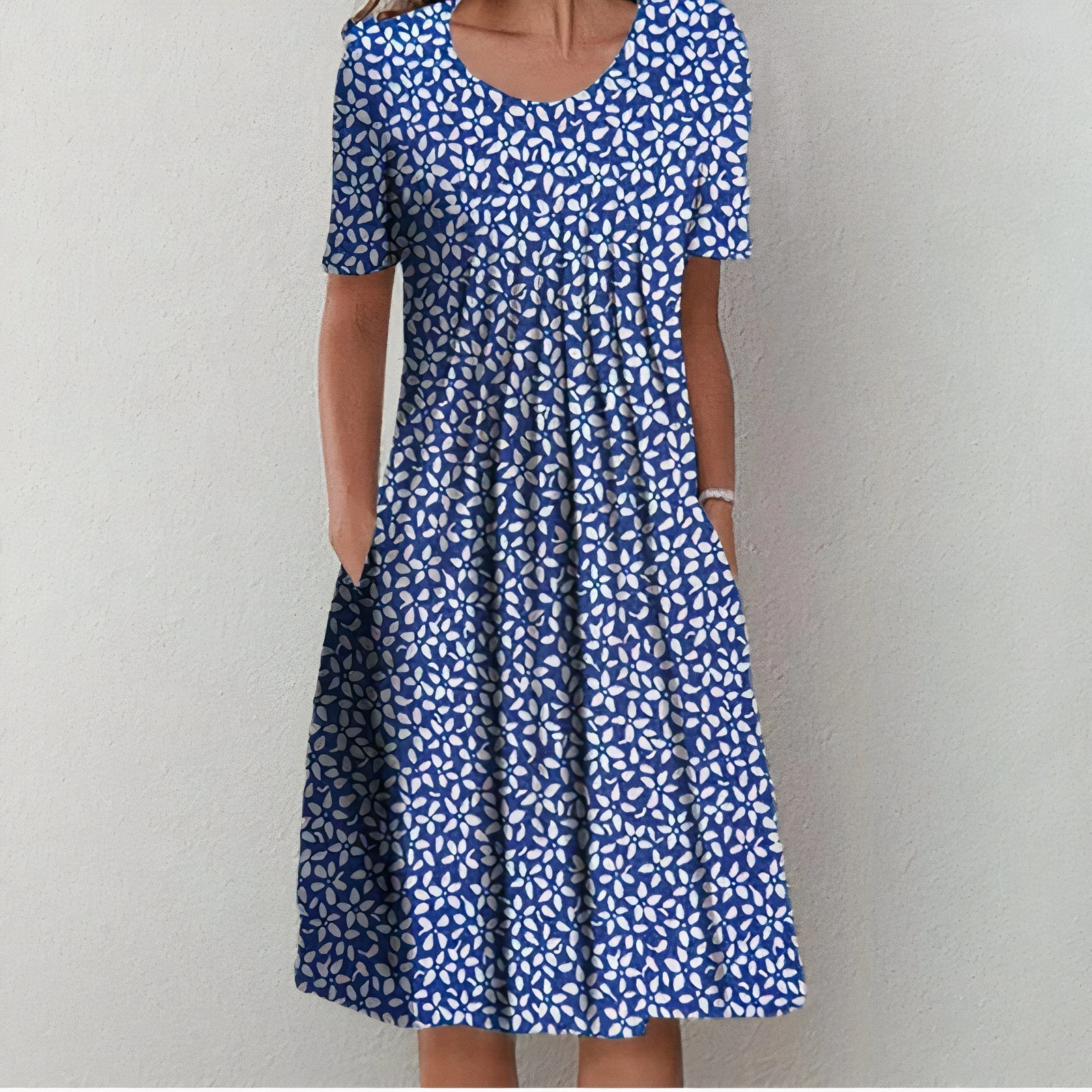 Ulla Vestido de Verano para Mujer – Vestido de Algodón Elegante y Fresco Chic