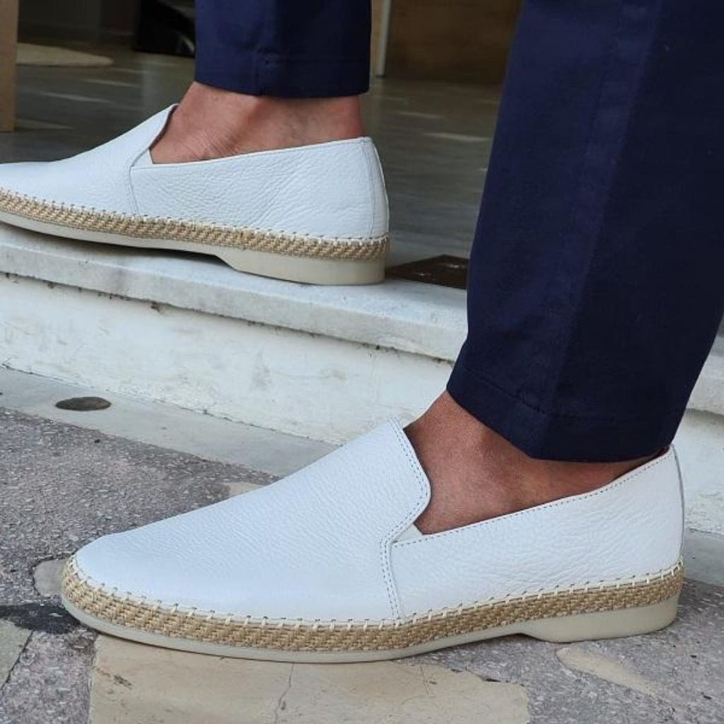 Ethan Mocasines de Cuero para Hombre – Zapatos Slip On Elegantes Casual